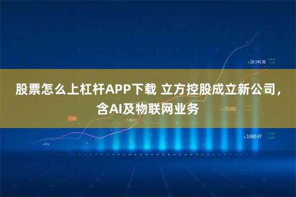 股票怎么上杠杆APP下载 立方控股成立新公司，含AI及物联网业务