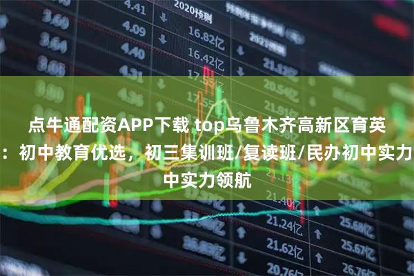 点牛通配资APP下载 top乌鲁木齐高新区育英中学：初中教育优选，初三集训班/复读班/民办初中实力领航